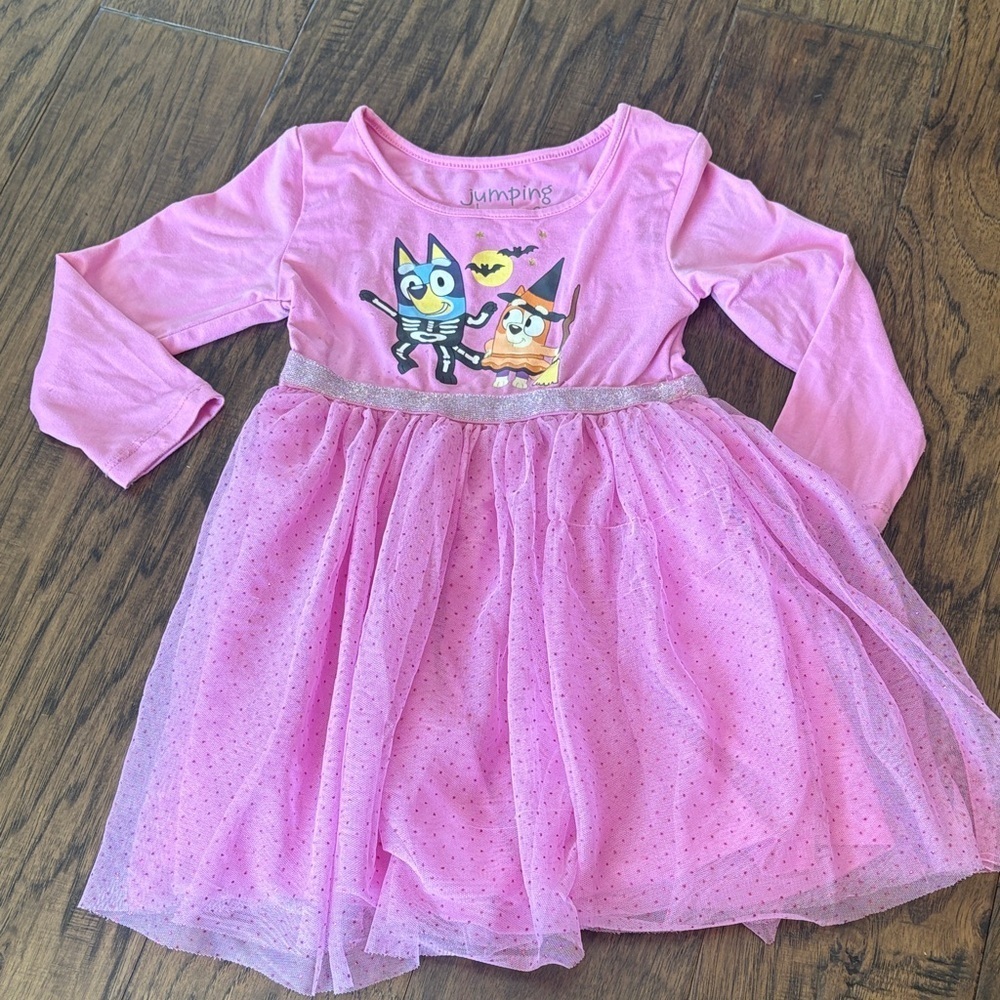 Bluey Halloween Tulle tutu Dress